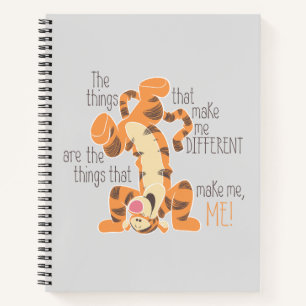 Tigger   Make Me, Me Quote Notebook