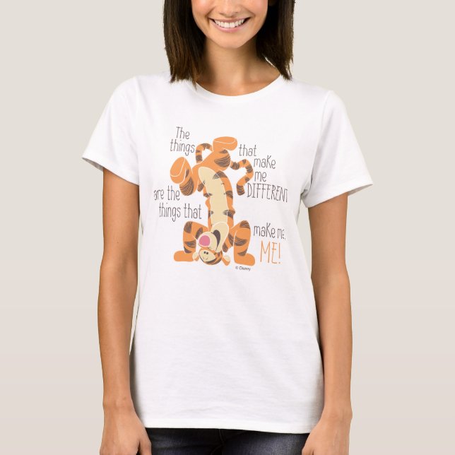 Tigger | Make Me, Me Quote T-Shirt (Front)