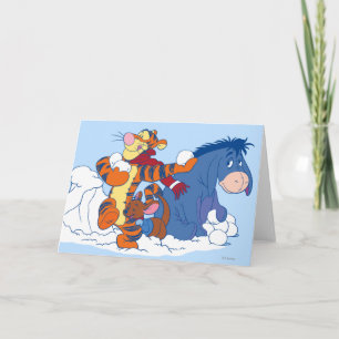 Tigger, Roo, and Eeyore Holiday Card
