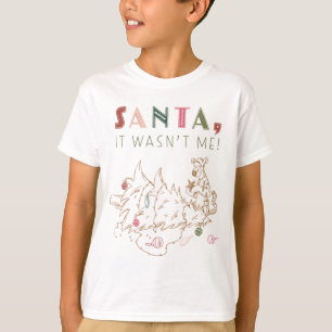 Tigger Santa, It Wasn't Me T-Shirt