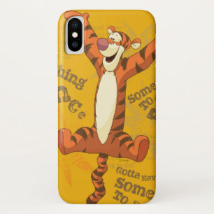 Tigger - Something to Pounce iPhone X Case