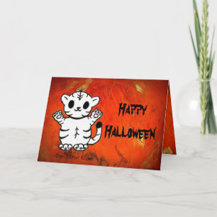 Tiggy-Happy Halloween Card