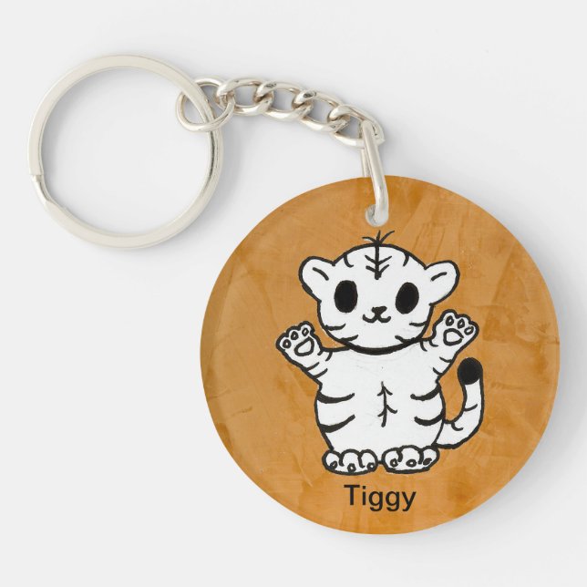 Tiggy Keychain (Front)