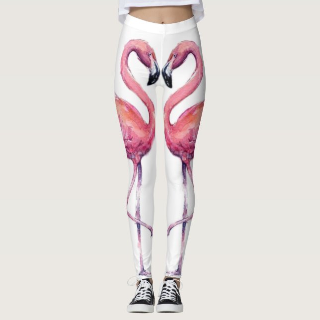 tight leggings Flamingo (Front)