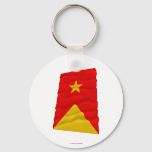 Tigray Waving Flag Keychain