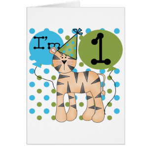 Tigre 1er Anniversaire T-shirts et cadeaux