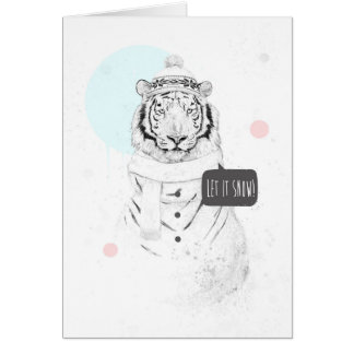 Tigre de neige