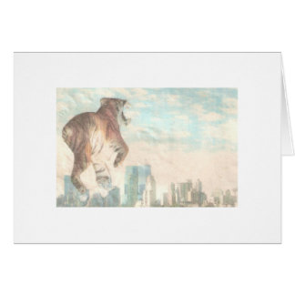 Tigre de tigre brûlant lumineux