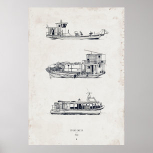 Tigre Delta: Ships Part One Print