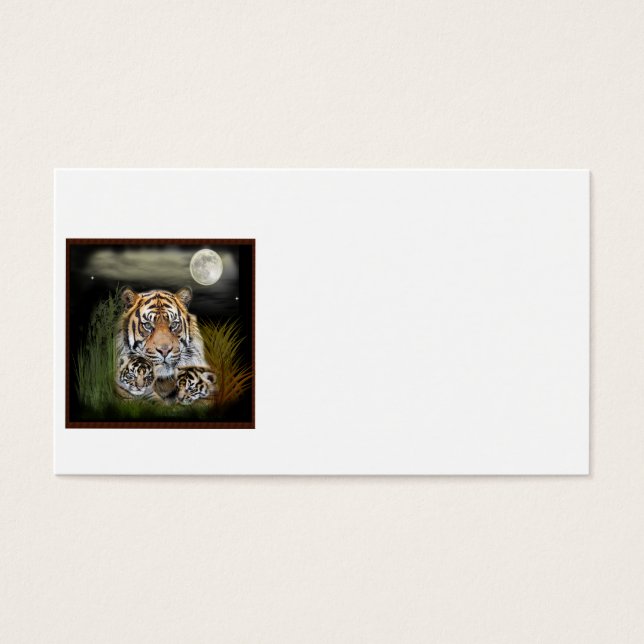 Tigre et petits (Devant)
