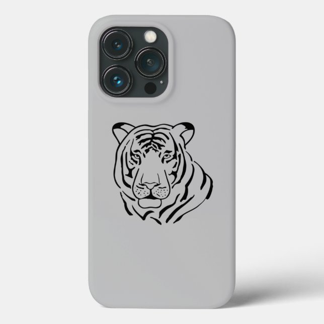 Tigre Gratiffi coque iphone (Verso)