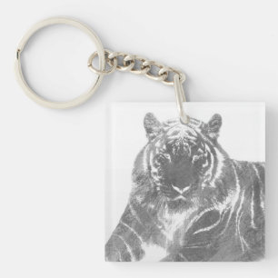 Tigre noir et blanc