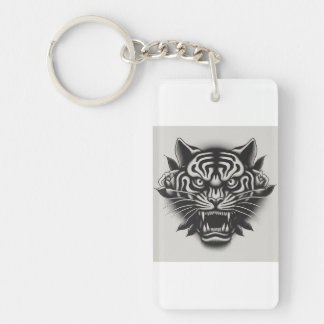 Tigre noir et blanc