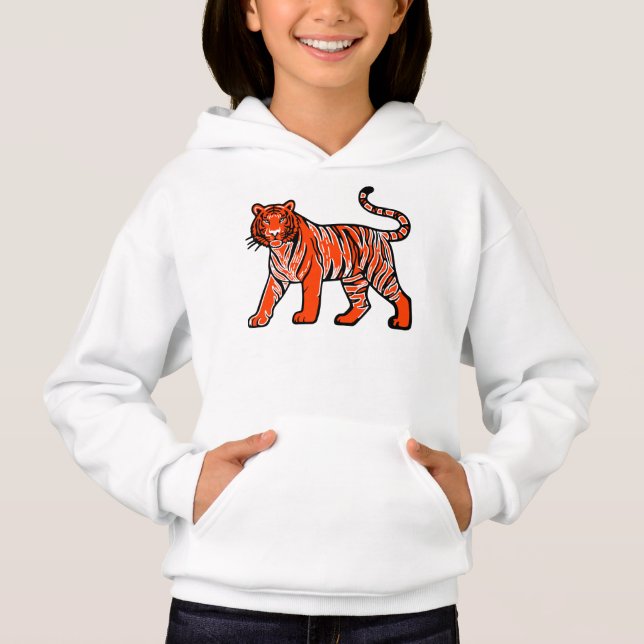 Tigre Orange Chaud (Devant)
