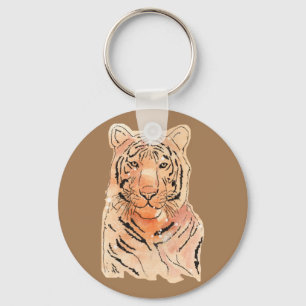Tigre sur un porte-clés / un cordon