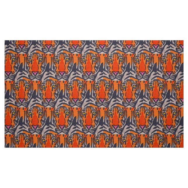 Tigre - Tissu Popeline de Polyester (Fat Quarter)