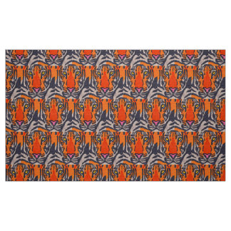 Tigre - Tissu Tissé en Polyester