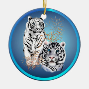Tigres blancs - ornements
