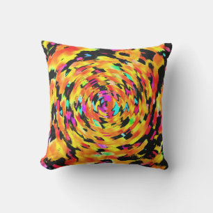 Tigress Abstract Throw Pillow