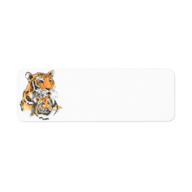 Tigress and cub (Front)