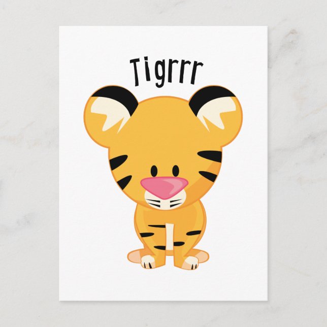 Tigrrr Postcard (Front)