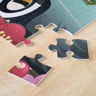 Tijuana Baja California Mexico travel poster Jigsaw Puzzle