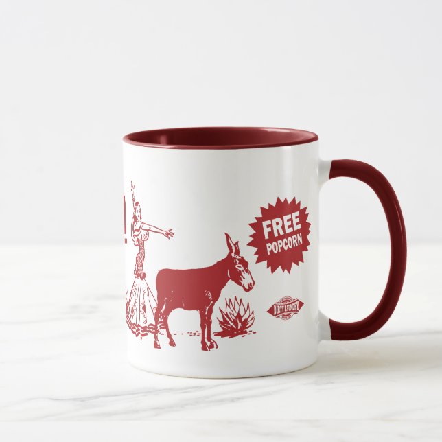 Tijuana Donkey Show Funny Coffee Mug (Right)