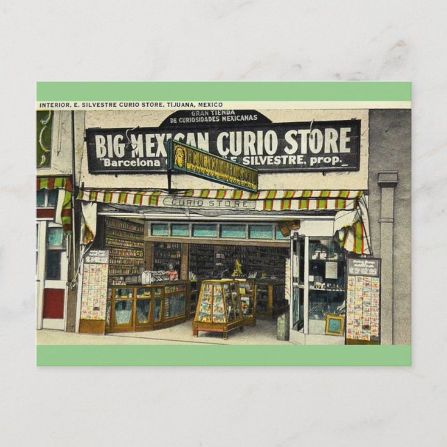  Tijuana Mexico Postcard (Front)