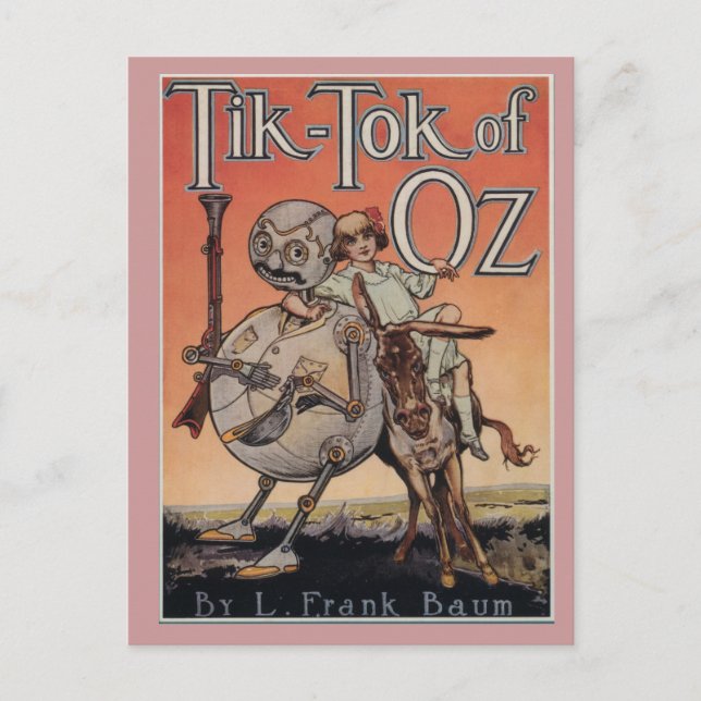 Tik-Tok of Oz Postcard (Front)