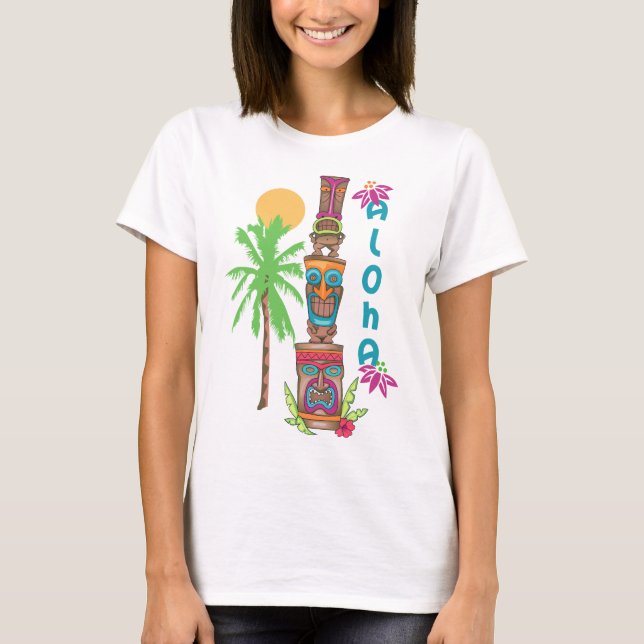 Tiki Aloha T-Shirt (Front)