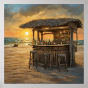 Tiki Bar - 2 - Poster