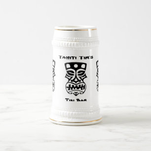Tiki Bar Beer Stein