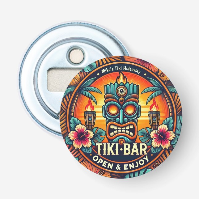 Tiki Bar Bottle Opener (Front)
