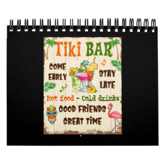 Tiki Bar Calendar