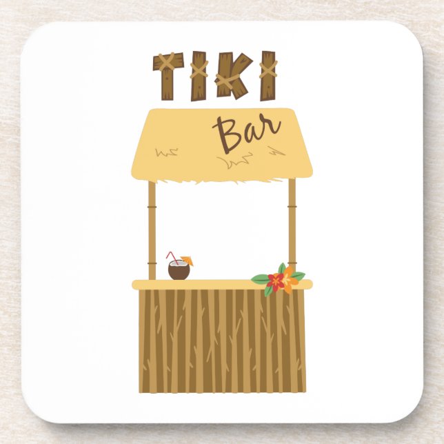 Tiki Bar Coaster (Front)