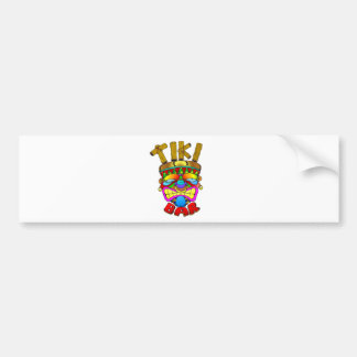 Tiki Bar God Bumper Sticker