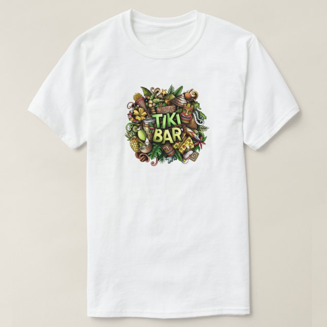 Tiki Bar T-Shirt (Design Front)