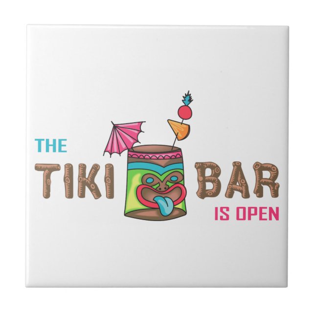 Tiki Bar Tile (Front)