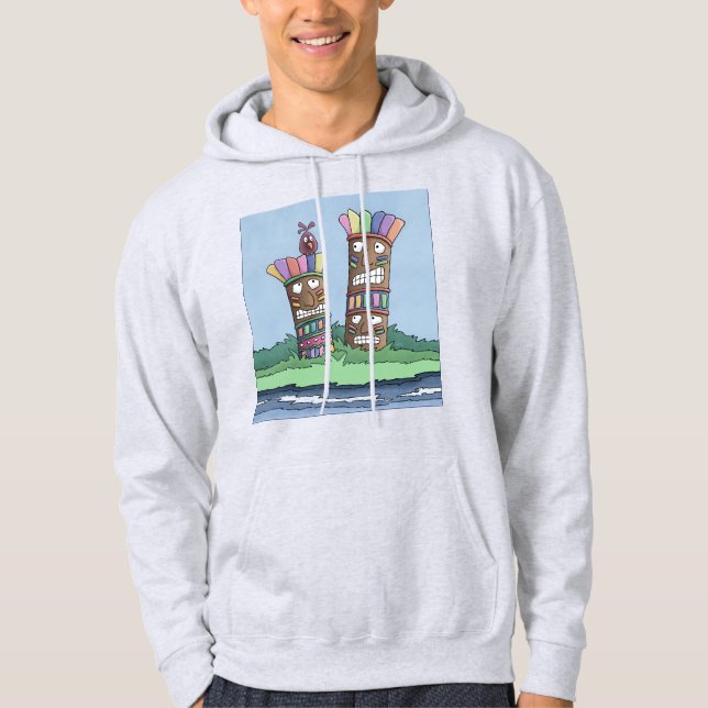 Tiki Bird Rosebud Sweat - shirt à capuche (Devant)