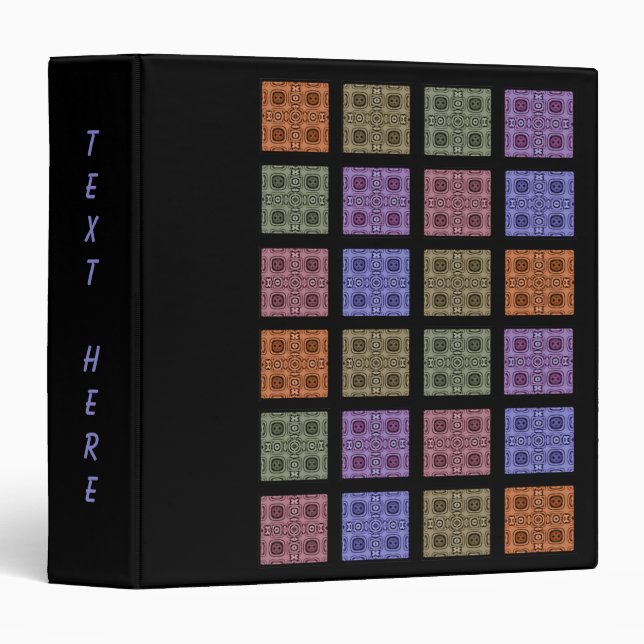 Tiki Blocks Binder 1.5" (Front/Spine)