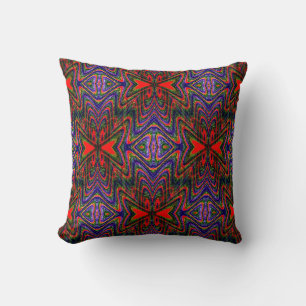 Tiki Butterfly... Throw Pillow