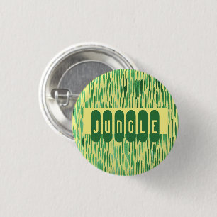 Tiki Custom Jungle Vibe 1 Inch Round Button