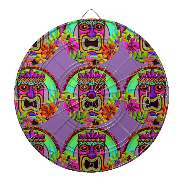 Tiki Dart Board (Front)