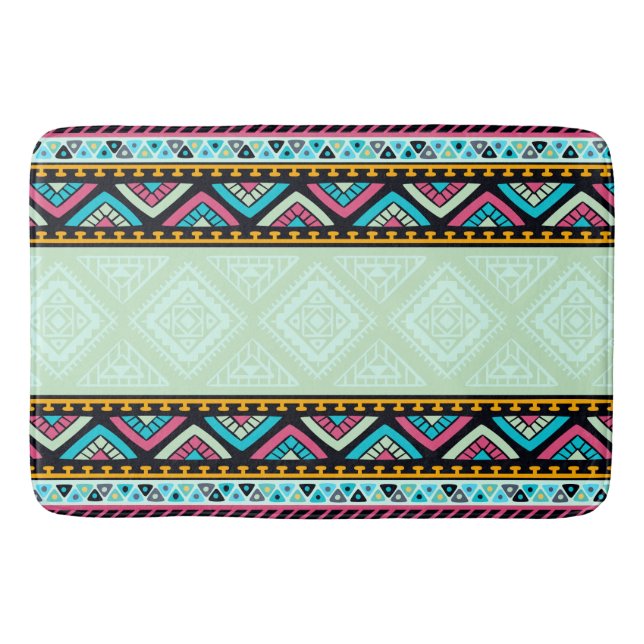 Tiki Design Bath Mat (Front)