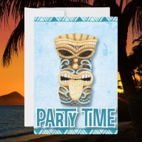 Tiki Hawaiian Luau Birthday Party
