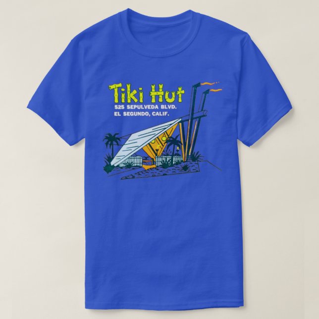 Tiki Hut T-Shirt (Design Front)