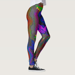 "Tiki" Leggings