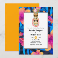Tiki Luau Summer Beach Couples Shower