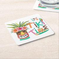 Tiki Luau | Tropical Typography