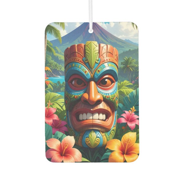 Tiki Mack Air Freshener (Front)
